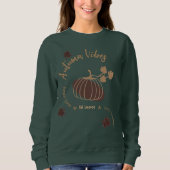 Personalisierte Herbstbeben Sweatshirt (Vorderseite)