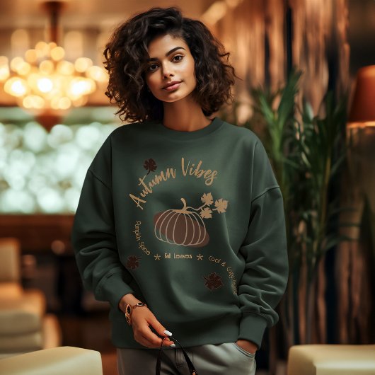 Personalisierte Herbstbeben Sweatshirt