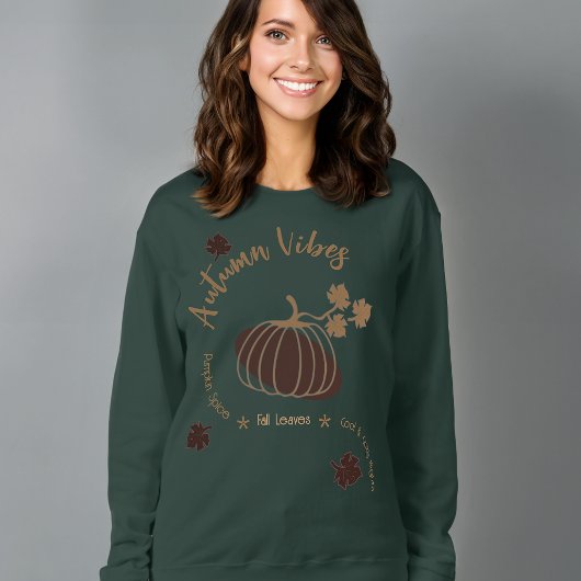 Personalisierte Herbstbeben Sweatshirt