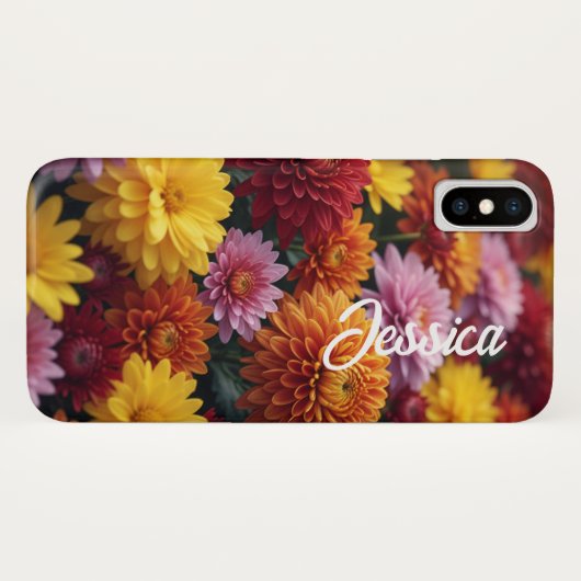 Personalisierte Herbstblüten – Kaum vorhanden Case-Mate iPhone Hülle (Rückseite (Horizontal))