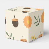 Personalisierte Herbstfavoriten-Box Geschenkschachtel (Rückseite)