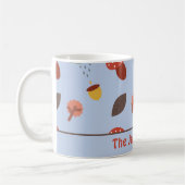 Personalisierte Herbstkaffee-Tasse Kaffeetasse (Links)