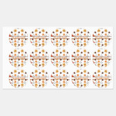 Personalisierte Herbstmarken Etiketten (Blatt)