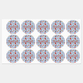 Personalisierte Herbstmarken Etiketten (Blatt)