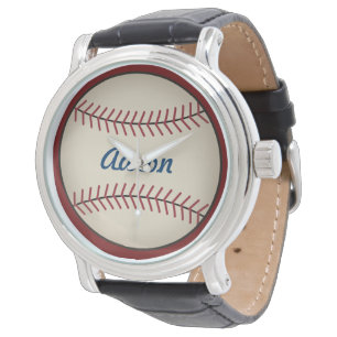 Personalisierte Herren-Baseball-Uhr als Geschenk Armbanduhr