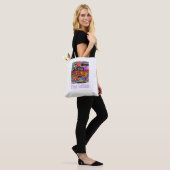 Personalisierte Herzen Blumen Sterne Tasche (Am Model)