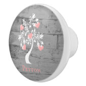 Personalisierte Herzklopfe Keramikknauf (Rechts)