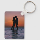 Personalisierte Herzkönigin Schlüsselanhänger (Rückseite)