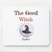 Personalisierte Hexe Halloween Mousepad (Vorne)