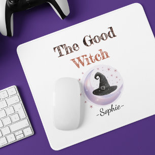 Personalisierte Hexe Halloween Mousepad