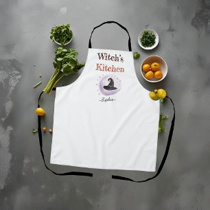 Personalisierte Hexenküche - Halloween Schürze