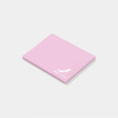 Personalisierte High-Heel-Mode Post-it®-Noten Post-it Klebezettel (angewinkelt)