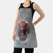 Personalisierte Highland Cow Schürze (InSitu)