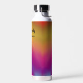 Personalisierte Himbeerbirne Trinkflasche (Links)