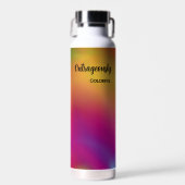 Personalisierte Himbeerbirne Trinkflasche (Vorne)