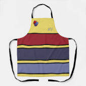 Personalisierte Himbeere Tart-farbene Schürze (Vorderseite)