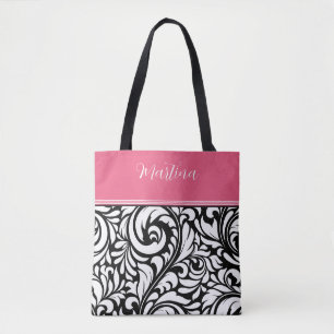 Personalisierte Himbeerfarbenbeutel Tasche