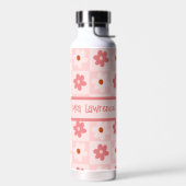 Personalisierte hintere Blume Trinkflasche (Links)