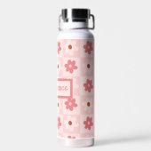 Personalisierte hintere Blume Trinkflasche (Rückseite)