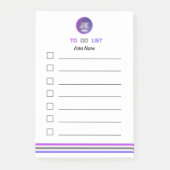 Personalisierte Hinweise für die Anbringung des JK Post-it Klebezettel (Vorderseite)