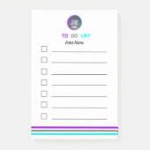 Personalisierte Hinweise für die Anbringung des JK Post-it Klebezettel (Vorderseite)