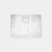 Personalisierte Hinweise für Rosa Dragonfly Post-it Klebezettel (Vorderseite)