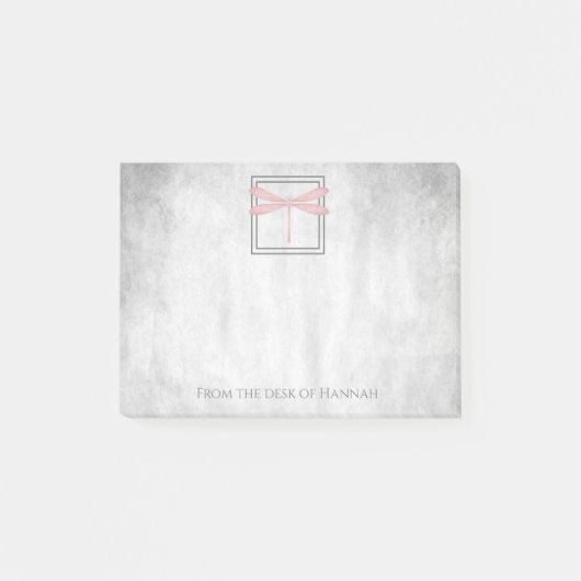 Personalisierte Hinweise für Rosa Dragonfly Post-it Klebezettel (Vorderseite)