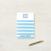 PERSONALISIERTE Hinweise nach dem Ende Post-it Klebezettel (Auf Schreibtisch)