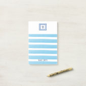 PERSONALISIERTE Hinweise nach dem Ende Post-it Klebezettel (Auf Schreibtisch)