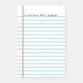 Personalisierte Hinweise nach dem IT-System Post-it Klebezettel (Vorderseite)