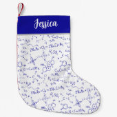 Personalisierte Hinweise zur Fusionschemie Kleiner Weihnachtsstrumpf (Vorderseite)