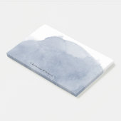 Personalisierte Hinweise zur Wasserfarbe Post-it Klebezettel (angewinkelt)