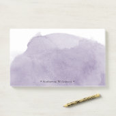 Personalisierte Hinweise zur Wasserfarbe Post-it Klebezettel (Auf Schreibtisch)