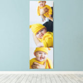 Personalisierte Hinzufügen von 3 Fotografien nach  Leinwanddruck (Insitu (Holzboden))