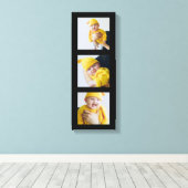 Personalisierte Hinzufügen von 3 Fotografien nach  Leinwanddruck (Insitu (Holzboden))