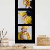 Personalisierte Hinzufügen von 3 Fotografien nach Poster (Küche)