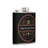 Personalisierte Hip Flasche Flachmann (Rechts)