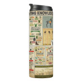 Personalisierte Hirnkenntnisse Thermosbecher (Nach rechts gedreht)