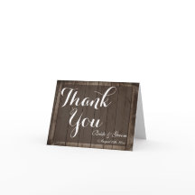 Personalisierte Hochzeit aus antikem Holz - Danke 