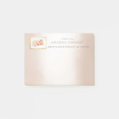 Personalisierte Hochzeit Baby Danke, dass du dir e Post-it Klebezettel (Vorderseite)