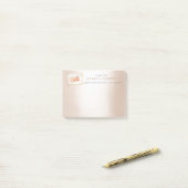 Personalisierte Hochzeit Baby Danke, dass du dir e Post-it Klebezettel (Auf Schreibtisch)