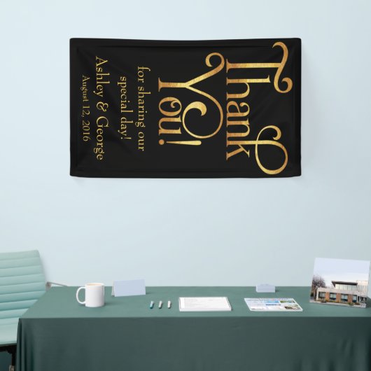 Personalisierte Hochzeit Banner (Messeveranstaltung)