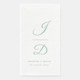 Personalisierte Hochzeit, Brautparty/Verlobung Serviette