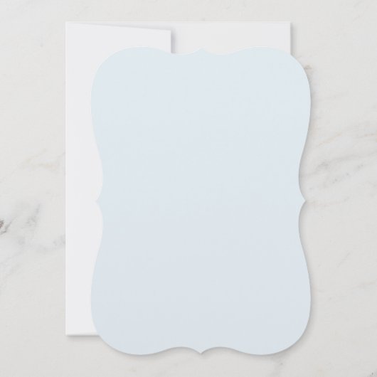 Personalisierte Hochzeit Dankeschön Karte (Rückseite)