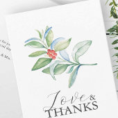 Personalisierte Hochzeit Dankeschön Karten Weihnac