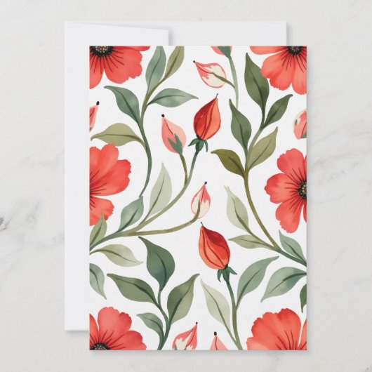 Personalisierte Hochzeit Einladung (Vorderseite)