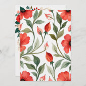 Personalisierte Hochzeit Einladung (Vorne/Hinten)