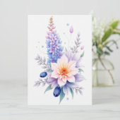 Personalisierte Hochzeit Einladung (Stehend Vorderseite)