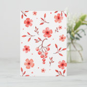 Personalisierte Hochzeit Einladung (Stehend Vorderseite)