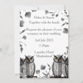 Personalisierte Hochzeit Einladung (Vorderseite)